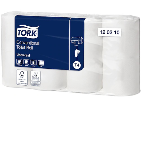 TORK T4 UNIVERSAL WC-PAPERI, 64 RLL