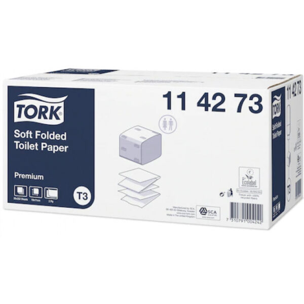 Tork T3 Premium Soft arkitettu wc-paperi 2-krs valkoinen 7560ark