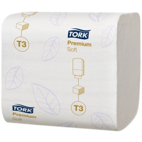 Tork T3 Premium Soft arkitettu wc-paperi 2-krs valkoinen 7560ark