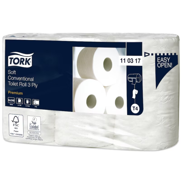 Tork T4 wc-paperirullat