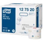 Tork T6 Premium Soft Mid-size wc-paperi 2-krs valkoinen 27rll (Compact)