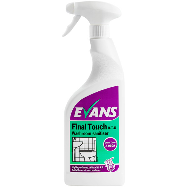 Evans Final Touch saniteettipuhdistusaine 750ml