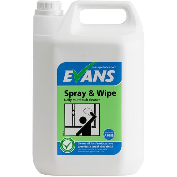 Evans Spray & Wipe yleispuhdistusaine 5L