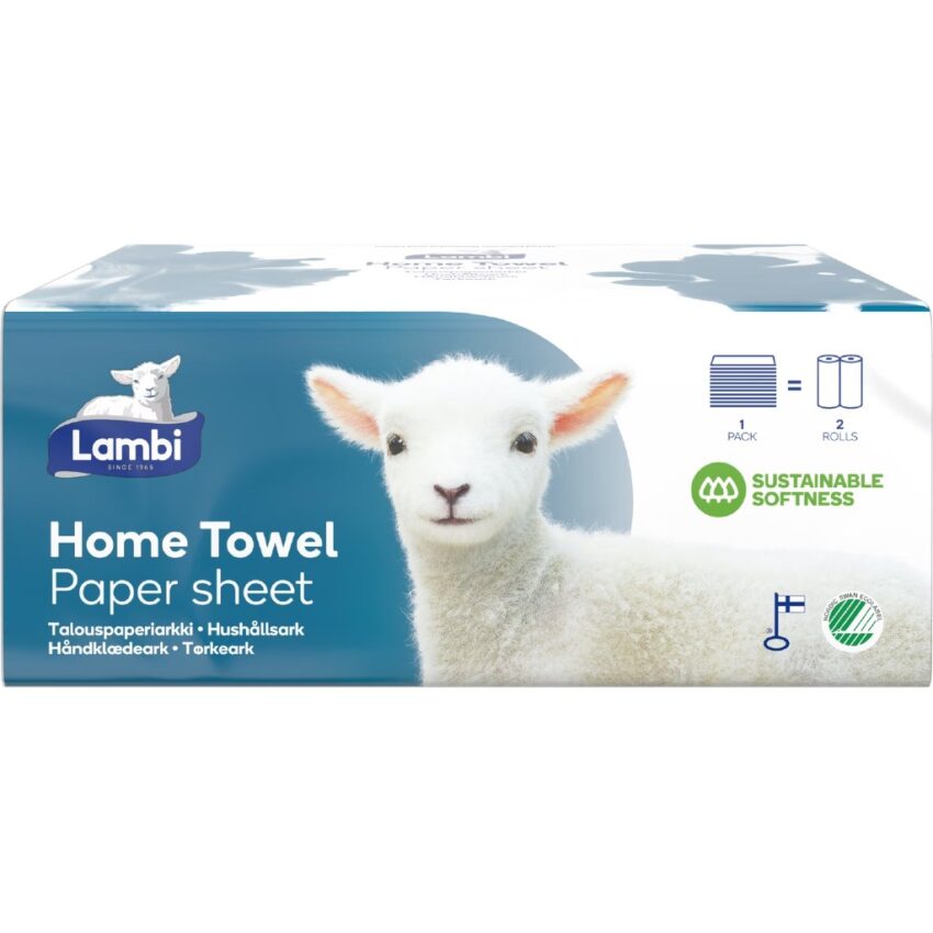 Lambi Home Towel talouspaperiarkki 120kpl