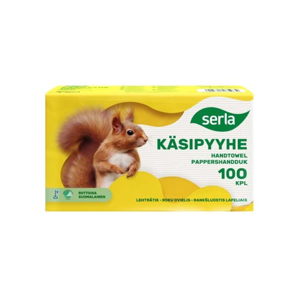 Serla käsipyyhe C-taitto valkoinen