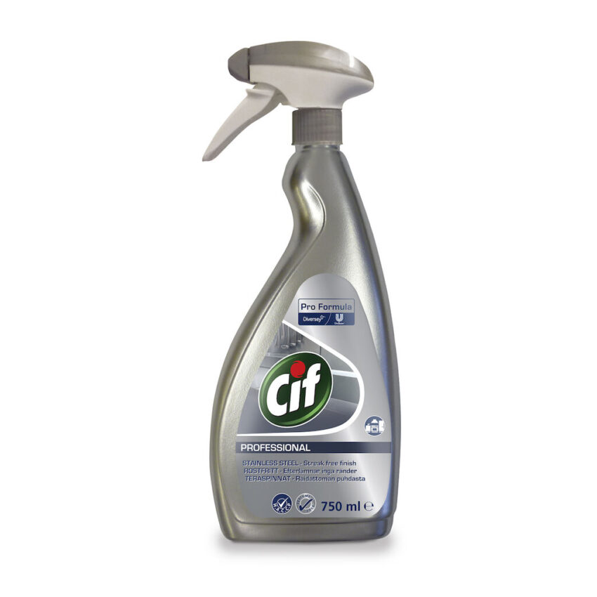 Cif Pro teräspintojen puhdistusaine 750ml