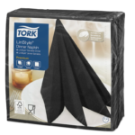 Tork Premium Linstyle musta Dinner-lautasliina