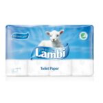 Lambi WC-paperi 8rl valkoinen