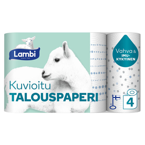 Lampi-talouspaperi 2-kerroksinen