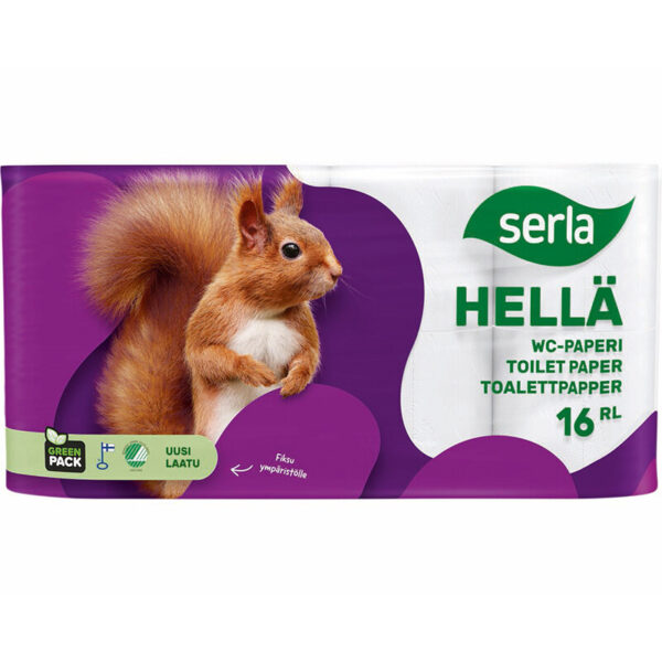 Serla Orava wc-paperia 3-kerroksinen